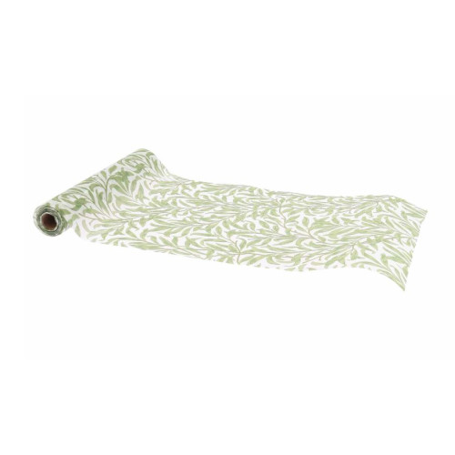 CH.TABLE FEUILLAGE INTISSE BLANC ET VERT