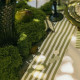 CH.TABLE JARDIN A LA FRANCAISE PISTACHE