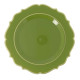 6 ASSIETTES RAFFINÉ - RÉUTILISABLE VERT