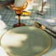 6 ASSIETTES ÉLÉGANCE - RÉUTILISABLE VERT SAUGE