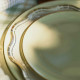 6 PETITES ASSIETTES RAFFINÉ VERT SAUGES