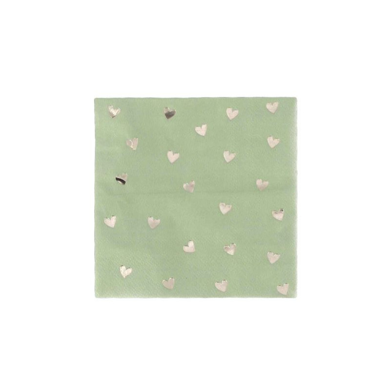 20 SERV. COCKTAIL PETITS COEUR