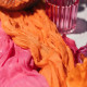 CH. DE TABLE CHEESECLOTH ORANGE