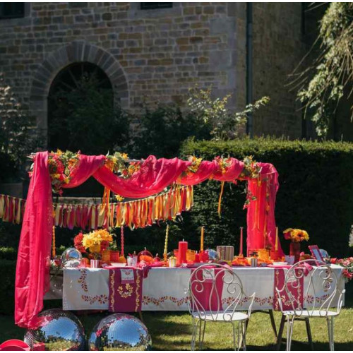 BARRE DÉCORATIVE DE TABLE MÉTAL