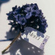 10 BRANCHES DE 6 FLEURS INDIGO