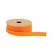 RUBAN TISSU ORANGE ET LISERE OR