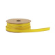 RUBAN TISSU CITRON ET LISERE OR