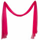 VOILE POUR ARCHE CEREMONIE FRAMBOISE
