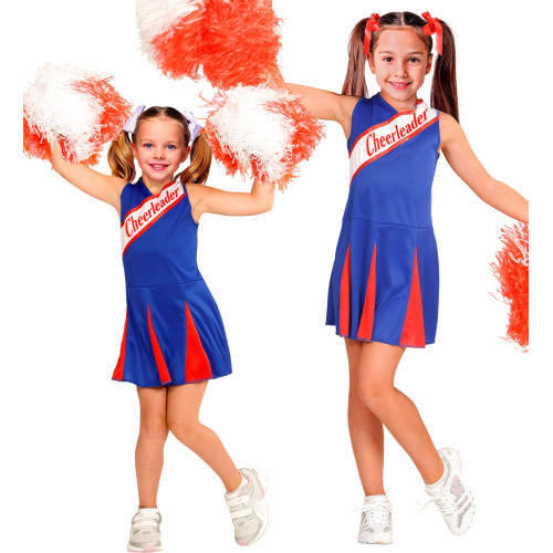 POM POM ROUGE/BLEUE 5-7 ANS