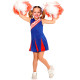 POM POM ROUGE/BLEUE 8-10ANS