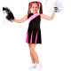 POM POM GIRL ROSE/NOIR 140CM