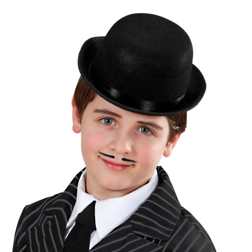 MELON NOIR FEUTRE ENFANT