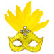 LOUP NEON JAUNE BRESIL PAILLETTE