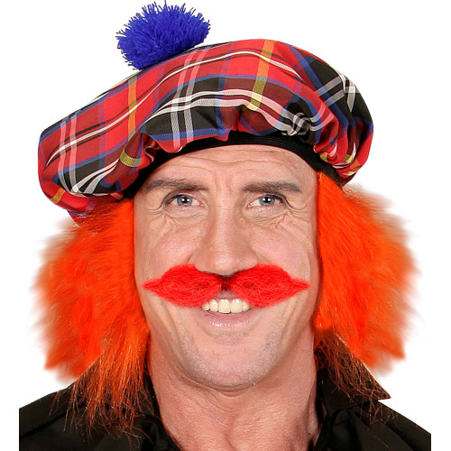 MOUSTACHE GAULOIS ROUGE