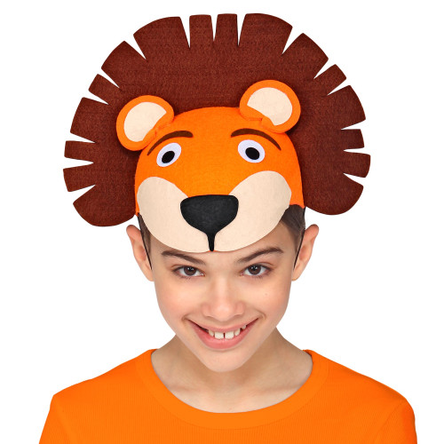 CHAPEAU LION ENFANT