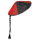 CHAPEAU CHINOIS AVEC NATTE