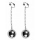 BOUCLES D'OREILLES BOULES DISC