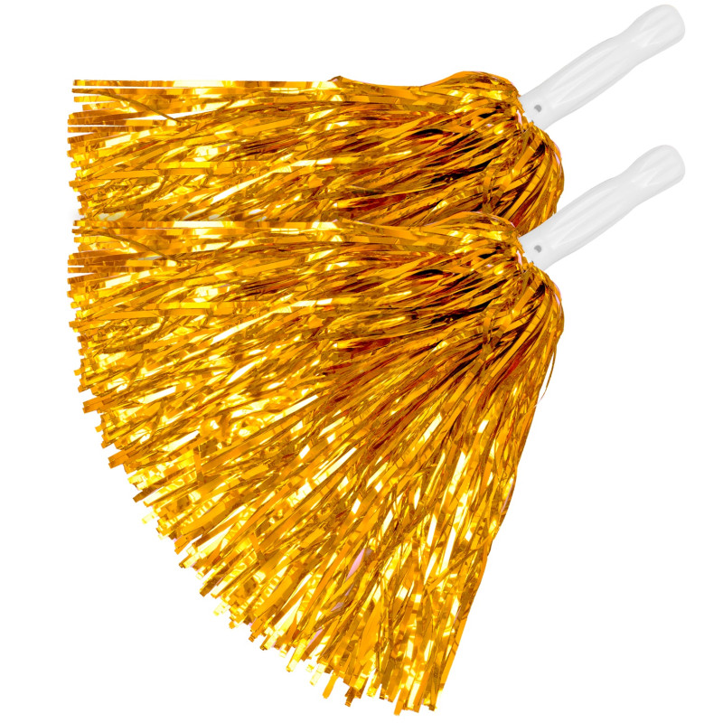 SET DE 2 POM POM OR