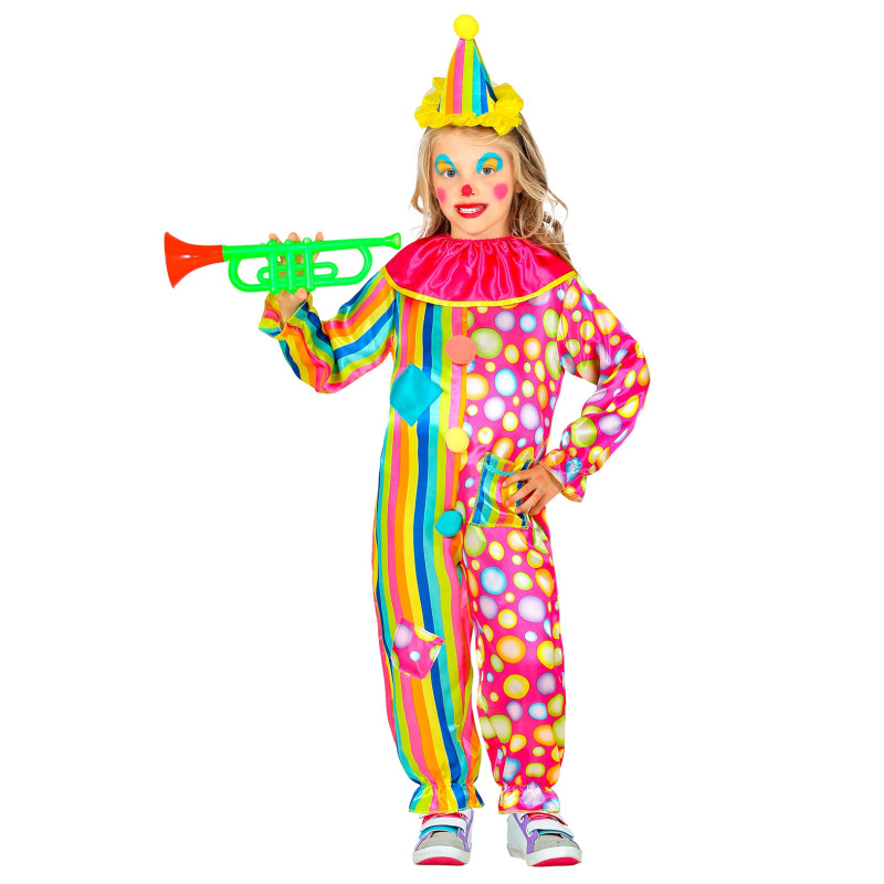 COSTUME CLOWN 128CM