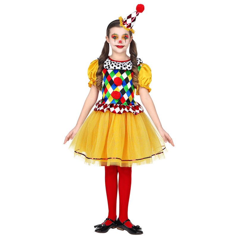 COSTUME CLOWN 128CM