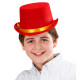 HAUT DE FORME ROUGE ENFANT