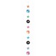 DECO A SUSPENDRE DISCO 185CM