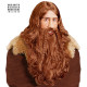 PERRUQUE VIKING+MOUSTACHE