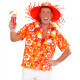 CHEMISE HAWAIENNE ORANGE
