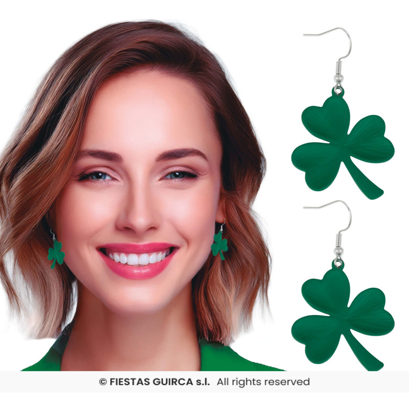 BOUCLES D OREILLES ST PATRICK