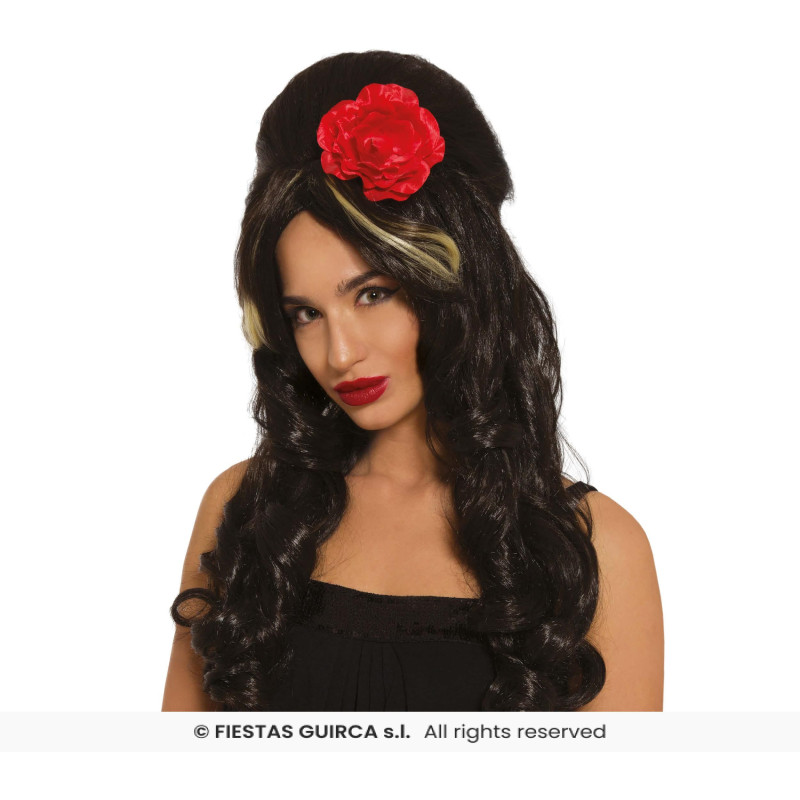 PERRUQUE POP STAR NOIRE