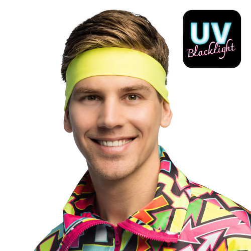 BANDEAU NEON JAUNE FLUO