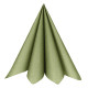 20 SERVIETTES RAINBOW OLIVE