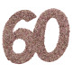 6 DECO A PARSEMER AGE 60 ROSE GOLD