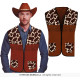 GILET DE COWBOY ADULTE