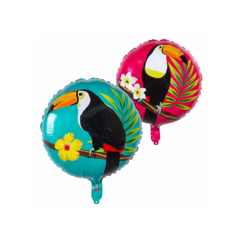 BALLON ALU TOUCAN 45CM