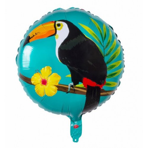 BALLON ALU TOUCAN 45CM