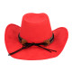 CHAPEAU DJANGO ROUGE