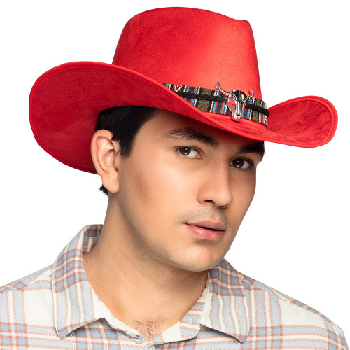CHAPEAU DJANGO ROUGE