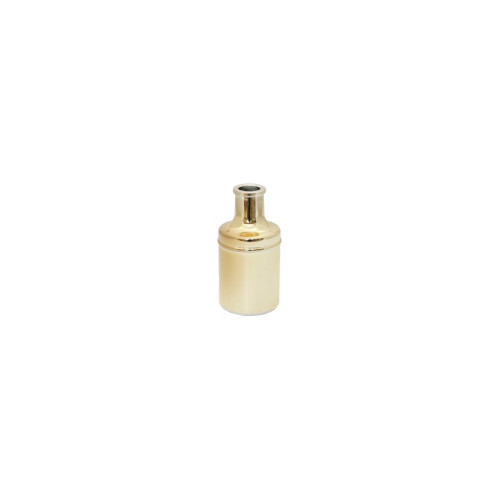 VASE CARAFON OR METAL DIA 7CM
