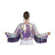 VESTE SEQUINS VIOLET IRISE M