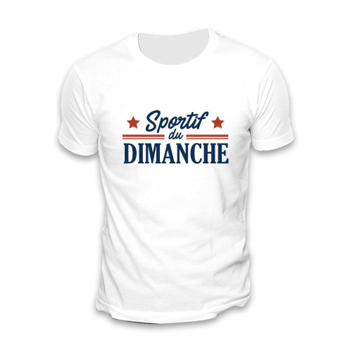 TEE SHIRT COCO SPORTIF DIMANCHE L
