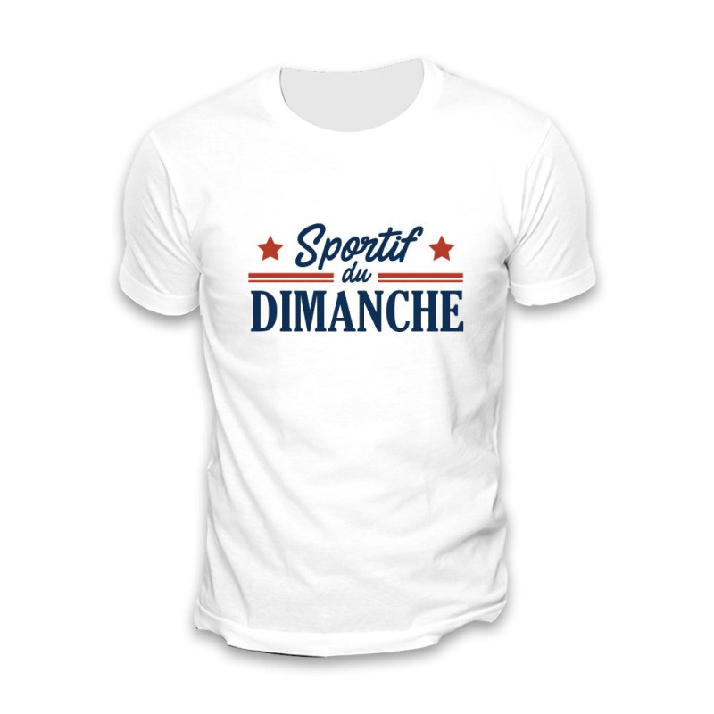 TEE SHIRT COCO SPORTIF DIMANCHE L