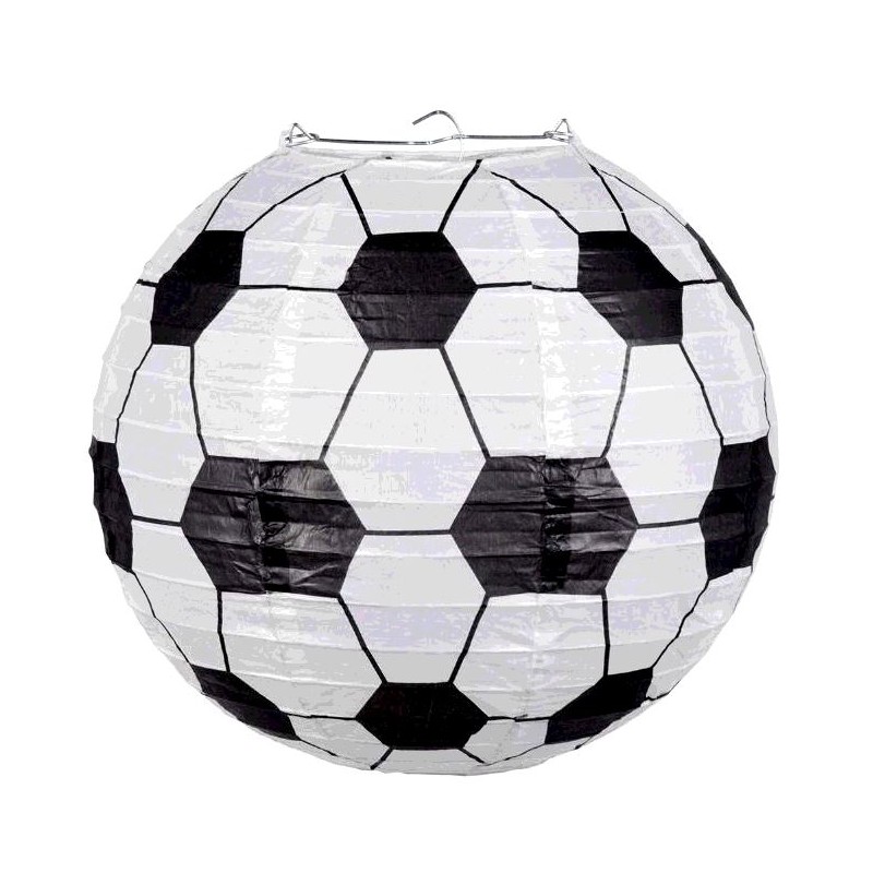 LANTERNE EN PAPIER FOOTBALL