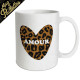 MUG PAILLETTES LEOPARD AMOUR