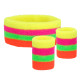 3 BANDEAUX EPONGE FLUO