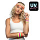 3 BANDEAUX EPONGE FLUO