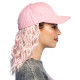 CASQUETTE ET PERRUQUE CASEY ROSE