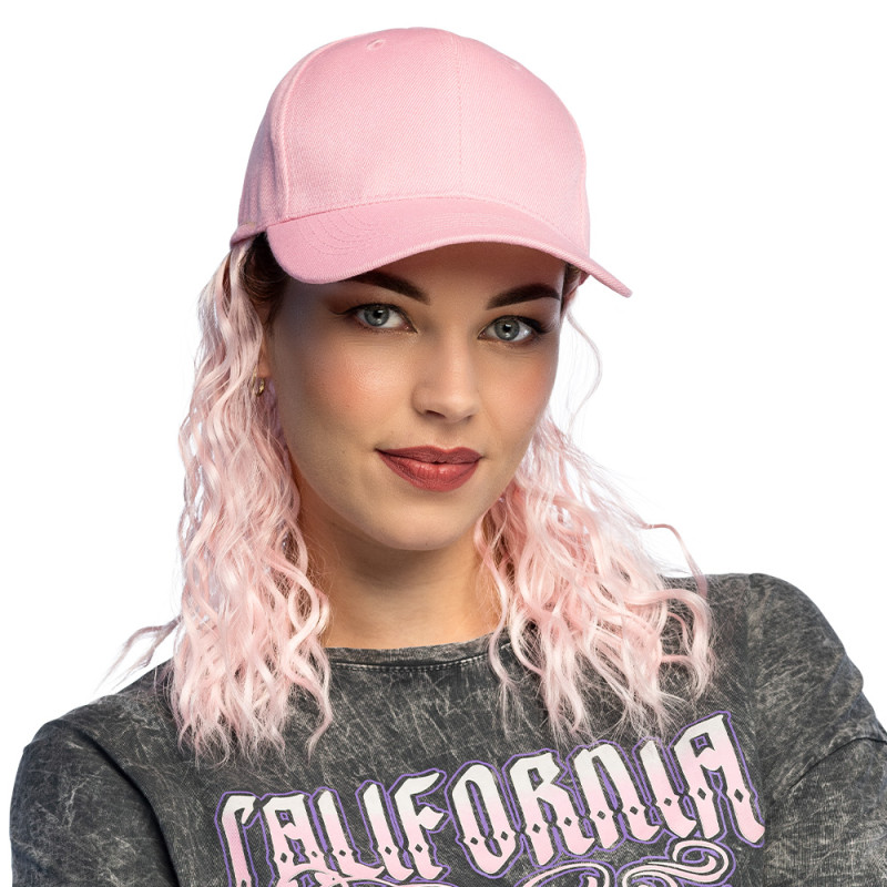 CASQUETTE ET PERRUQUE CASEY ROSE
