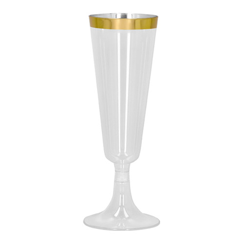 4 FLÛTES EN PLASTIQUE OR