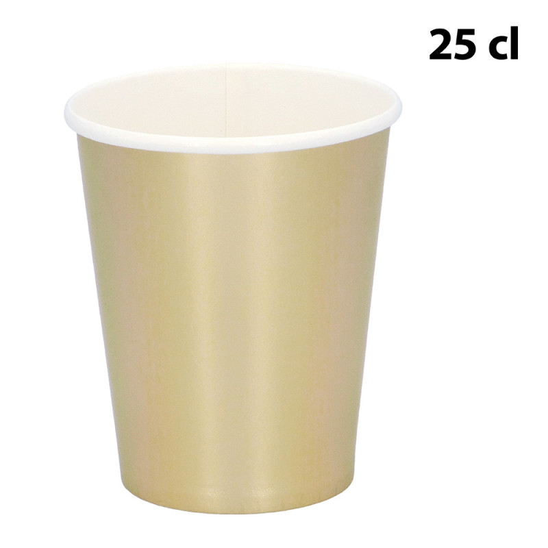 6 GOBELETS CARTON OR